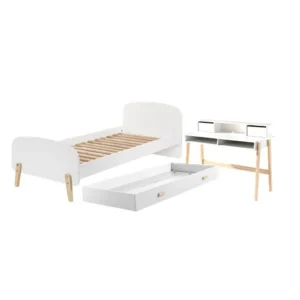 Extra rabatt Säng med lådskrivbord Kiddy - Möbler