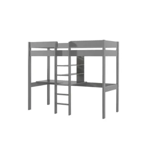 Highsleeper Pino Grå, Utan bäddsoffa Grå, Utan bäddsoffa - Möbler risnedsättning