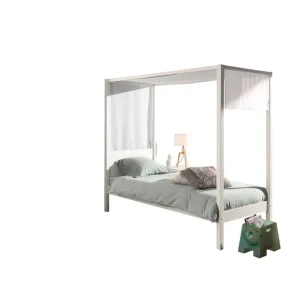 Säng med textil Pino Canopy - Möbler Köp nu