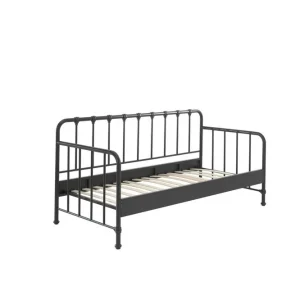 Populärt val Loftsäng Bronxx Svart 90x200 cm - Möbler