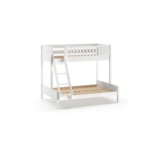 Billigare Familjesäng med ett set av 2 lådor Scott 140 x 200 cm + 90 x 200 cm - Möbler