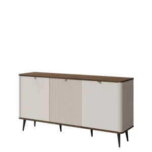 Kampanjpris Cucina Skänk 160x40 cm Beige/Brun - Förvaring