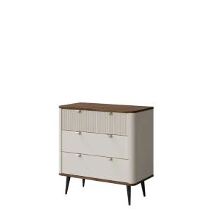 Cucina Skänk 90x40 cm Beige/Brun - Förvaring Snabb frakt