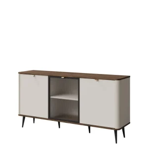 Cucina Skänk 160x40 cm Beige/Brun - Förvaring Erbjudandepris