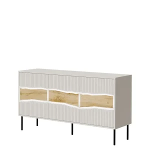 Stintino Skänk 144x40 cm Grå - Förvaring Säker betalning