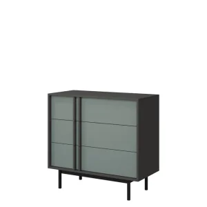 Expressleverans Farshian Skänk 93x43 cm Grå/Grön - Förvaring
