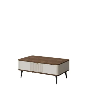 Cucina Soffbord 100 cm Beige/Brun - Möbler Rea