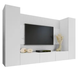 Erbjudande Bernice Tv-skåp 260x38 cm Grön - Möbler