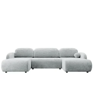 Carve Bäddsoffa Dubbeldivan 3-sits Grå - Möbler Sänkt pris