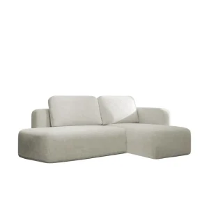 Afir Bäddsoffa m. Divan 2-sits Beige/Vit - Möbler Köp online
