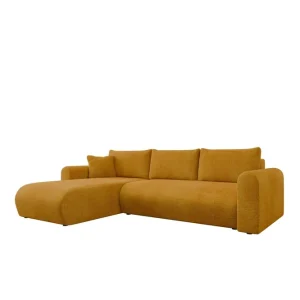 Tacon Bäddsoffa m. Divan 3-sits Gul - Möbler Erbjudande