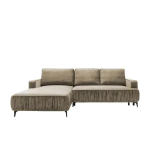 Marisana Bäddsoffa m. Divan 3-sits Brun - Möbler Snabb frakt