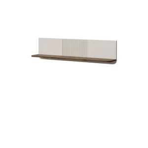 Cucina Vägghylla 120x22 cm Beige/Brun - Förvaring I lager