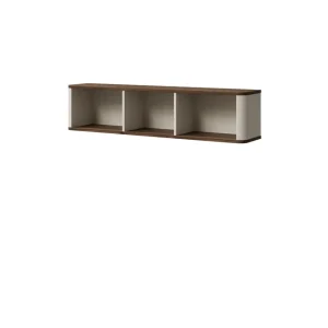 Lågt pris Cucina Vägghylla 130x25 cm Beige/Brun - Förvaring