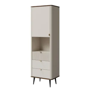 Populär Cucina Highboard Beige/Brun - Förvaring