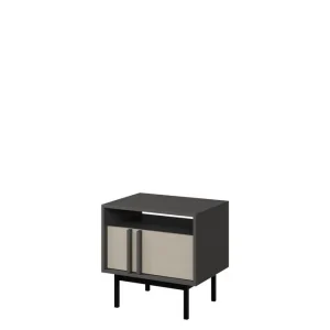 Farshian Sängbord 53 cm Grå/Beige - Möbler Rabatter