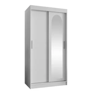 Tallmo Garderob m. Spegel 100x200 cm - Förvaring Premium