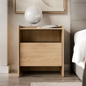 Köp nu Bellia Sidobord 38 cm Beige - Möbler