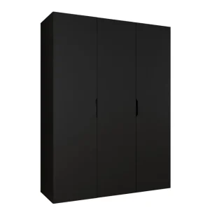 Abano Garderob 52x202 cm Svart - Förvaring Extra rabatt