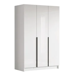 Snabb frakt Herrljunga Garderob 150x215 cm Grå - Förvaring