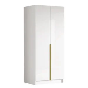 Julissa Garderob 100x215 cm Vit - Förvaring Erbjudande