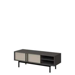 Farshian Tv-bänk 123x43 cm Grå/Beige - Möbler Beställ idag