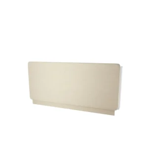 Endast denna vecka Rauk Sänggavel 150 cm Beige/Vit - Möbler