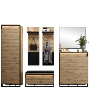 Dorana Hallmöbelset Brun/Beige - Möbler Begränsad tid