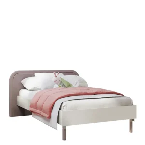 Monfort Sängram 90x200 cm Beige/Rosa - Möbler Nyhet