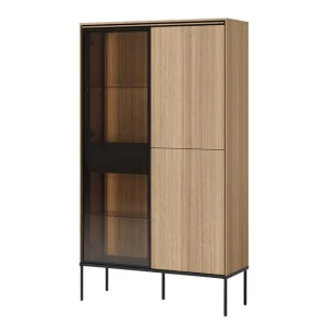 Basici Vitrinskåp 91x158 cm Vit - Förvaring Erbjudandepris