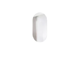 Monfort Vägghängd Spegel Oval 45x90 cm Brun - Inredning Premium