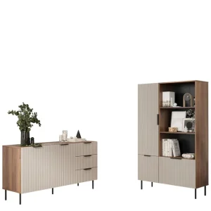 Kampanj Fiesta Möbelset För Vardagsrum Brun/Beige - Förvaring