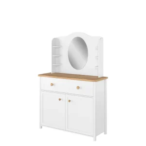 Fynd Storys Sminkbord 110x42 cm Vit - Möbler