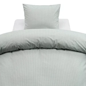 Lågt pris Påslakanset Enkelsäng 2-Dels Birger Flanell Grön - Textil & mattor