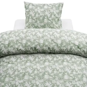 Outlet Påslakanset Enkelsäng 2-Dels Pomegranate Grön - Textil & mattor