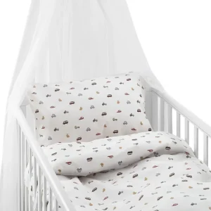 Påslakanset till Spjälsäng 2-Dels John Beige - Textil & mattor Kampanj