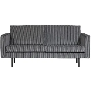 WOOOD Soffa Rodeo 2,5-sits Svart/Grå - Möbler Utförsäljning
