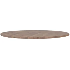 WOOOD Bordsskiva Tablo Ek 120x120 cm Oljegrå - Möbler Outlet