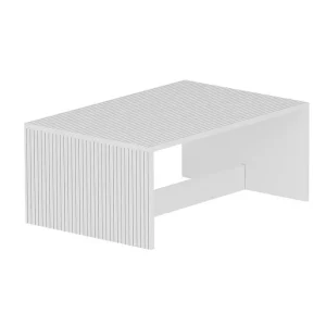 Naro Soffbord 90 cm Vit - Möbler Sista chansen