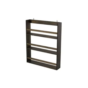 Teno Vägghylla 73 cm Svart - Förvaring Nedsatt pris