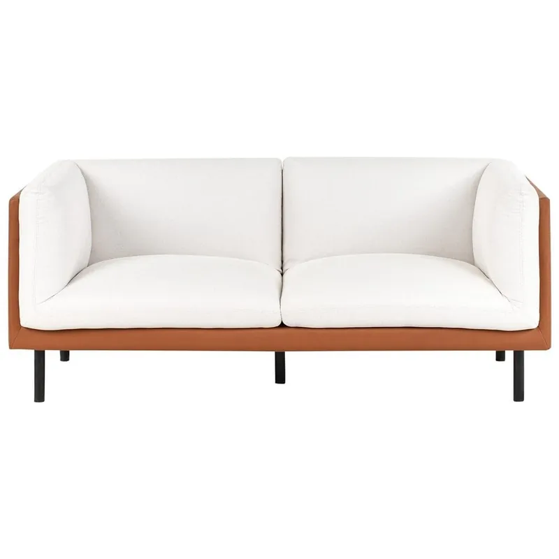 2-sits soffa Vorgod Vit, brun, svart - Möbler Handla nu