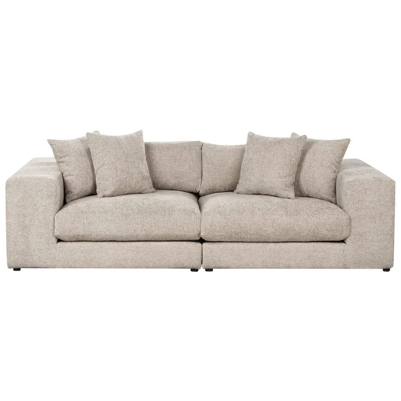 3-sits soffa Glorvika Ii Beige - Möbler Populärt val