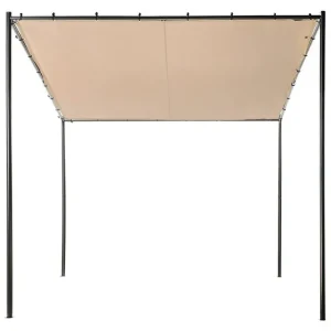 Expressleverans Trädgårdspergola Vimino Taupe, svart - Utemöbler & utemiljö