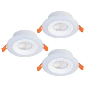 Eglo Infälld Lampa Eglo Calonge RGB 3 st Vit Vit - Belysning Köp online