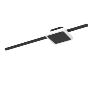 Eglo Vägg-/Taklampa Eglo Sarginto Kvadrat Svart Vit Svart/Vit - Belysning Lägg i varukorgen