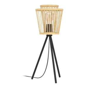 Begränsat erbjudande Eglo Bordslampa Eglo Hykeham Svart - Belysning
