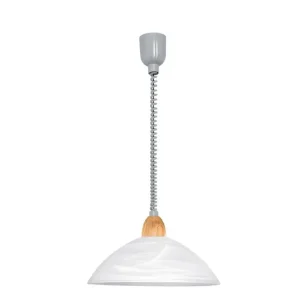Trygg betalning Eglo Takpendel Eglo Lord 2 Silver, Nickel-Matt, Bok Silver/Vit - Belysning
