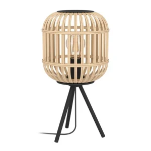 Fynd Eglo Bordslampa Eglo Bordesley Svart/Brun - Belysning
