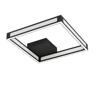 Eglo Taklampa Eglo Altaflor 315x315 mm Svart Vit Svart - Belysning Rabatt
