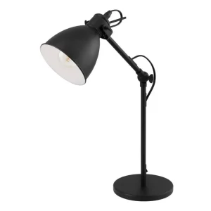 Extra rabatt Eglo Bordslampa Eglo Priddy Svart/Vit - Belysning